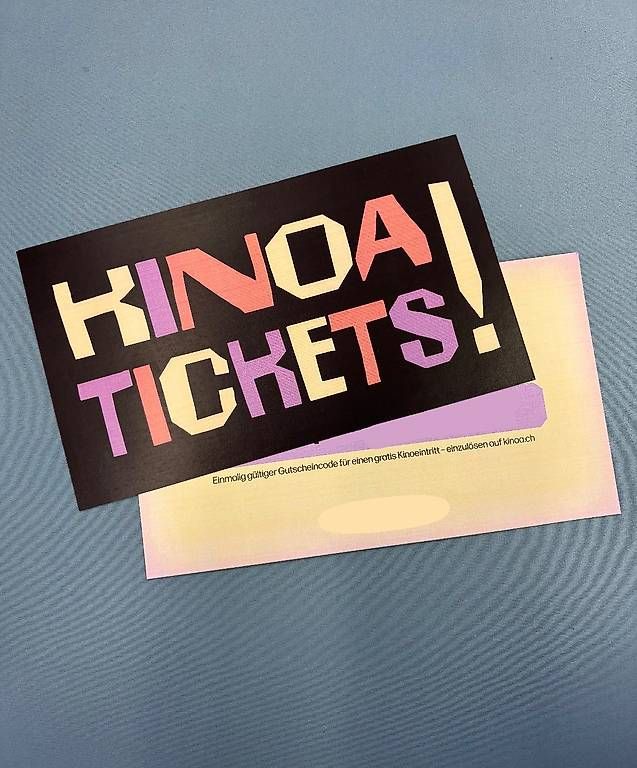 Tickets: Kinoa Kinotickets – Gebraucht aus Flims Dorf von reb_9t55