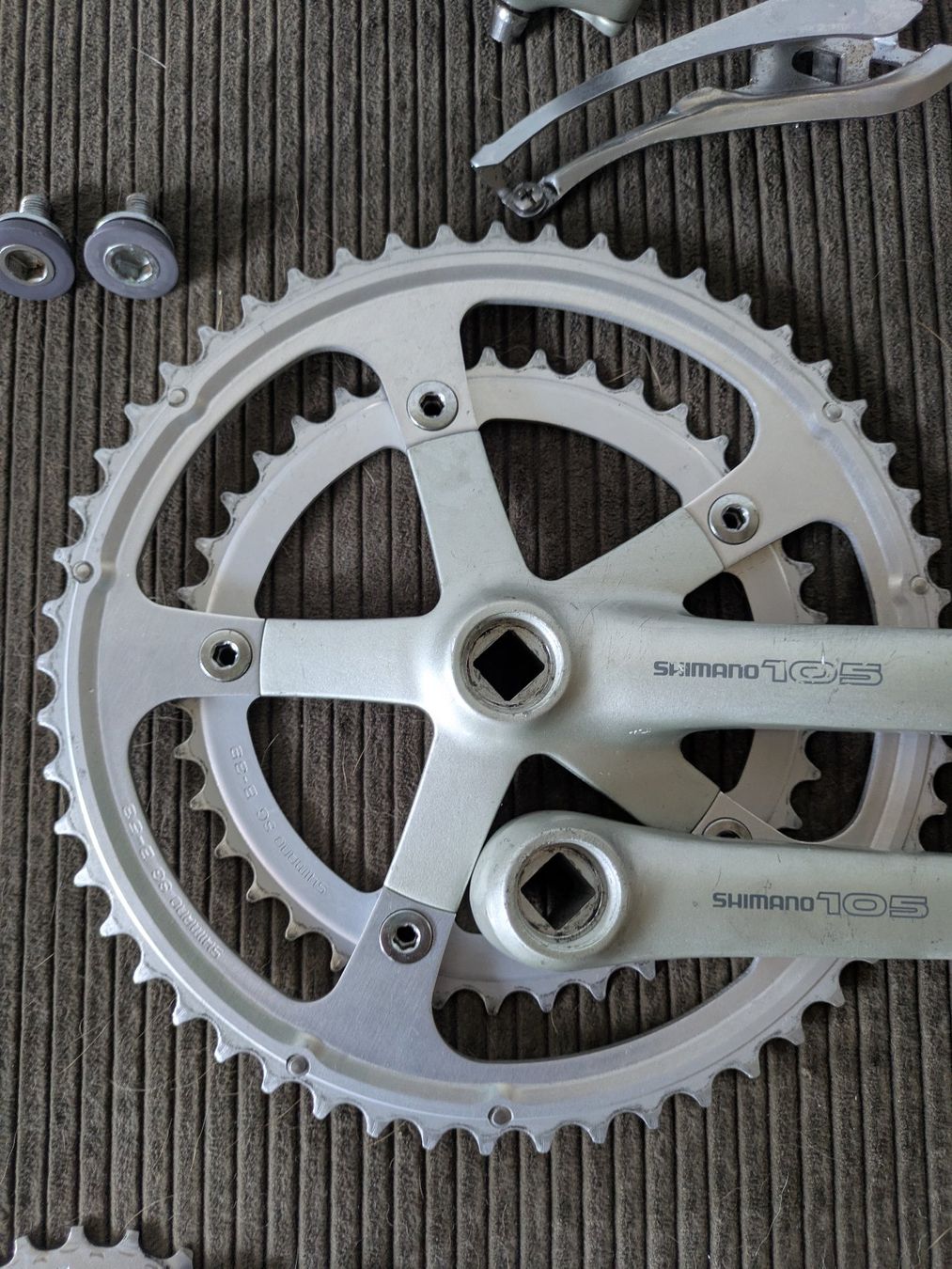 Shimano Pezzi di ricambio: Shimano 105 9 speed mini groupe set – Usato da Renens VD venduto da CyclesLouise 3