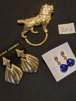 Vintage Lot Schmuck 2000er Konvolut, vergoldet 3 Stk (20A)