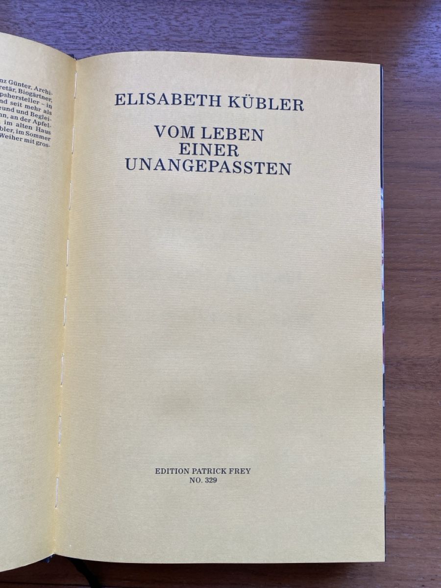 Libri: Elisabeth Kübler - Vom Leben einer Unangepassten – Usato da Zürich venduto da ann_9fv5 8