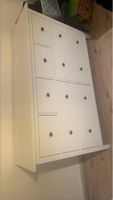 Kommode Hemnes Ikea weiss mit acht Schubladen 
