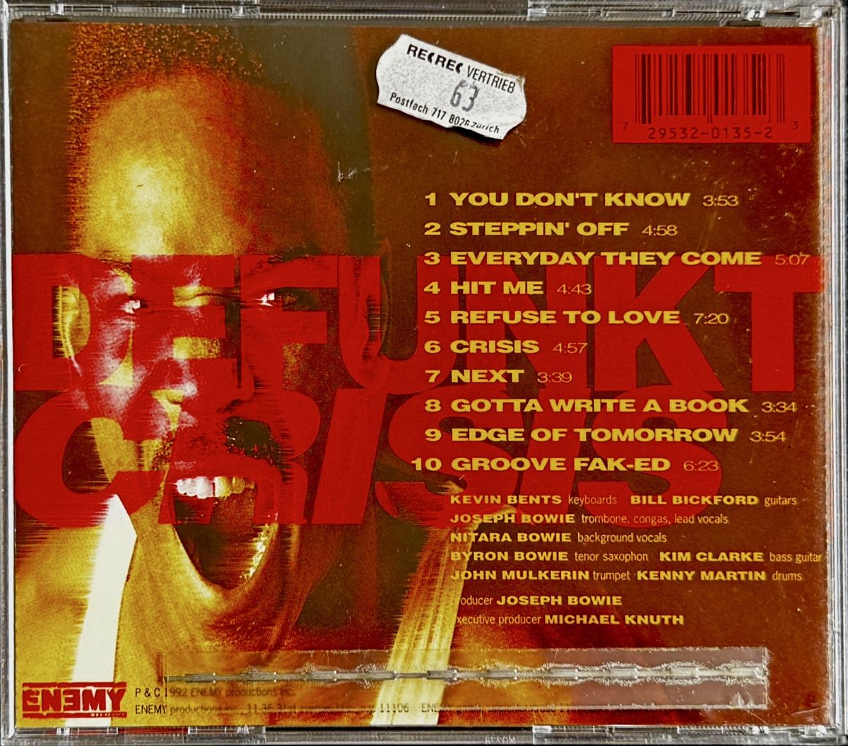 CD: CD Defunkt - Crisis – Usato da Zürich venduto da tomakomai 1