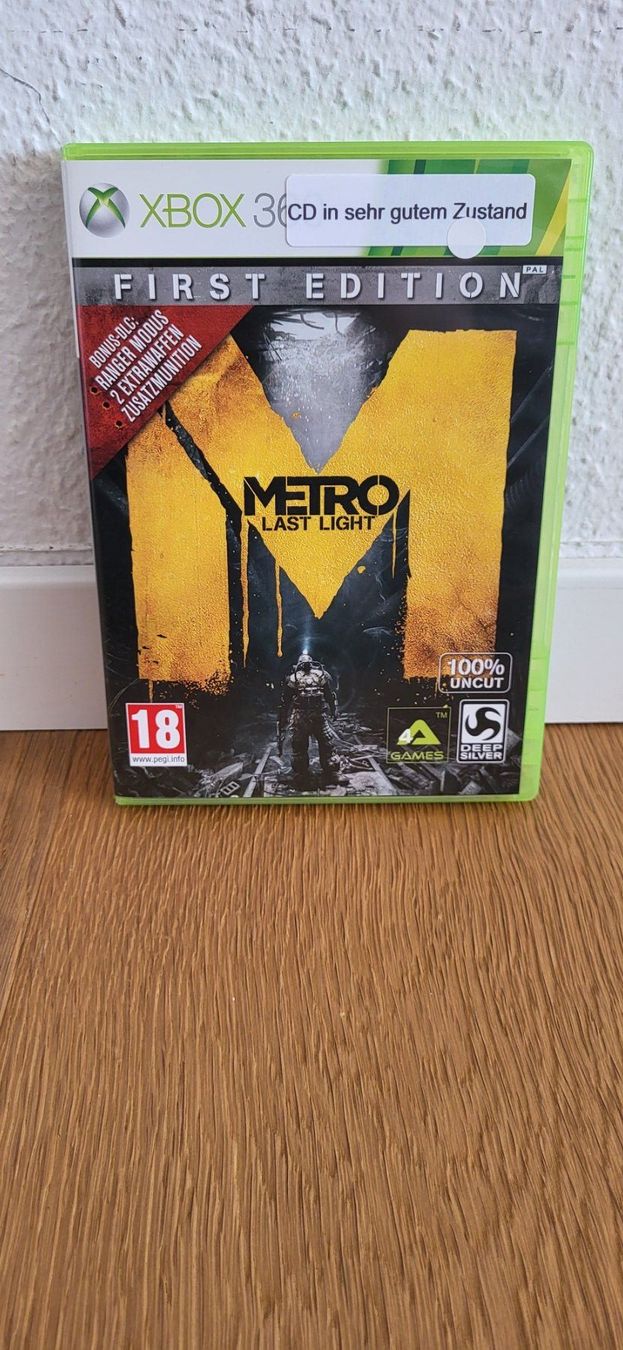 Microsoft Jeux: Xbox 360 - Metro Last Light – D'occasion à Münsingen par DigitaleSpielecke