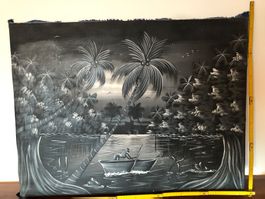 Tableau paysage de République Dominicaine