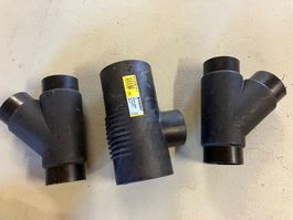 3 neue Geberit Silent Formstücke