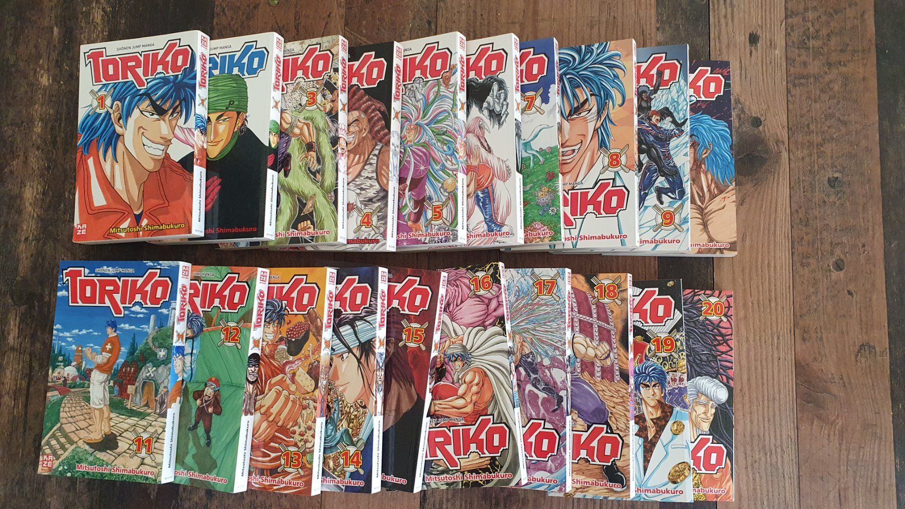 Fumetti: Toriko Band 1-20 – Usato da Pratteln venduto da lookatherizinosaurus 1