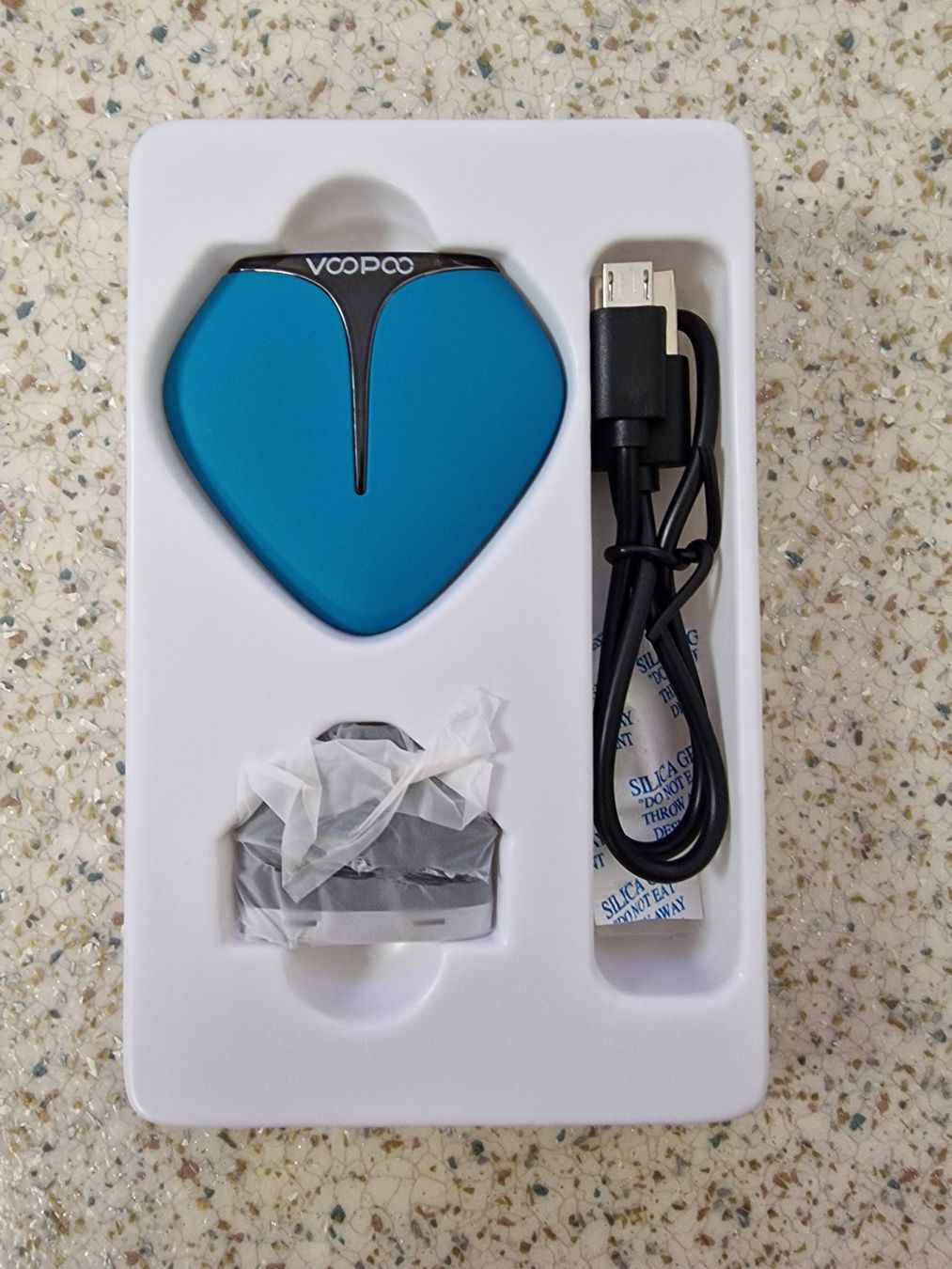 Voopoo Altri Prodotti per fumatori: Vape Voopoo Finic Fish Pod Kit blau – Usato da Hünenberg venduto da Andriankik 1