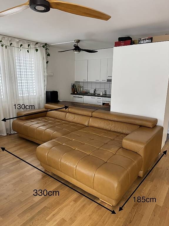 Sofas: Ledersofa – D'occasion à Olten par del_h9xx