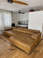 Ledersofa