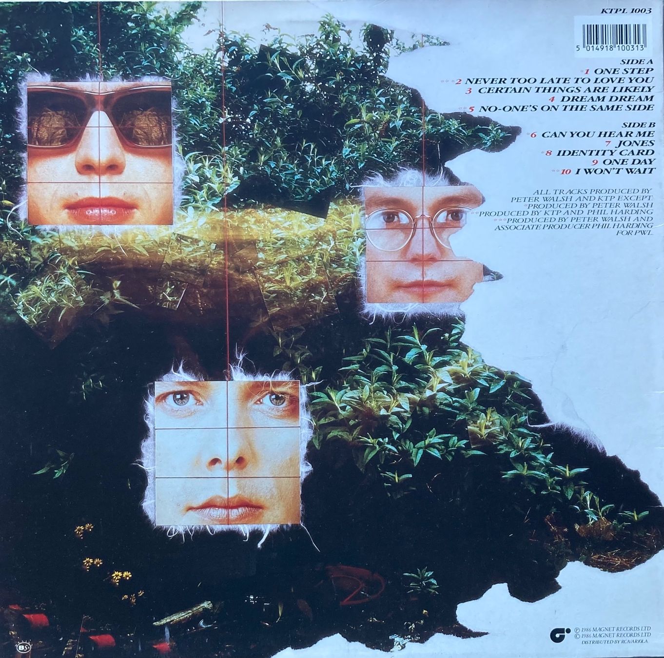 Schallplatten: K.T.P. - CERTAIN THINGS ARE LIKELY – Gebraucht aus Poliez-Pittet von Newtown-Records 1
