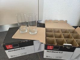 Gläser Nordland 0,2 von Bormioli, 24 Stück, Gastro