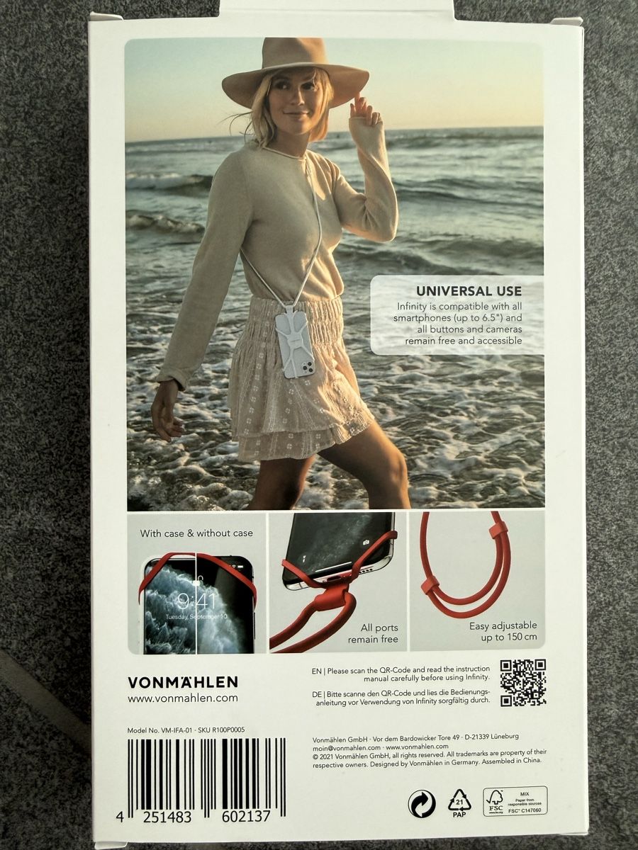 Halterungen: Vonmählen Universal Phone Strap Infinity – Neu (gemäss Beschreibung) aus Männedorf von mel_st6z 3