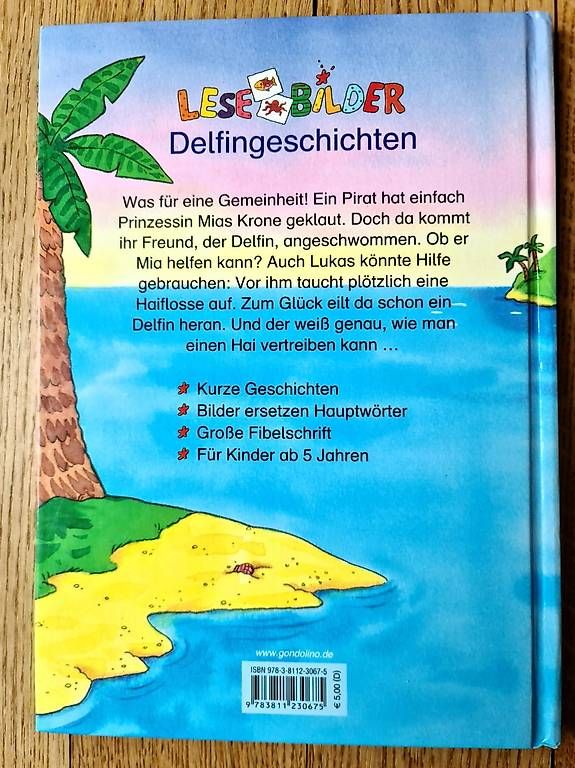 Libri: Erstleser-Buch mit Delphingeschichten – Usato da Muri b. Bern venduto da SPF01 3