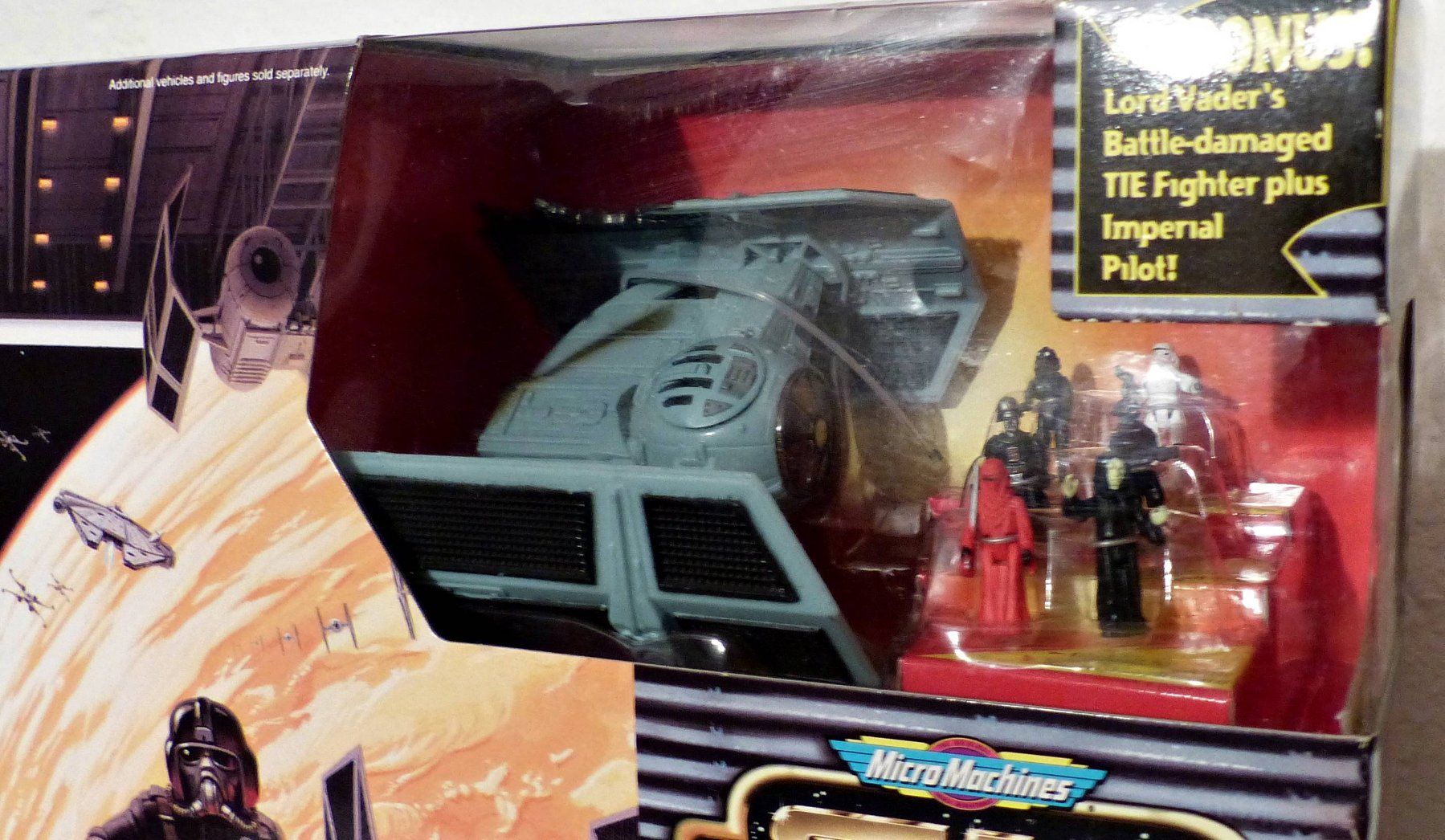 Star Wars Figuren: STAR WARS DEATH STAR ACTION FLEET SET MICRO MACHINES 1996 – Neu und originalverpackt aus Lugano von YouWantUS 1