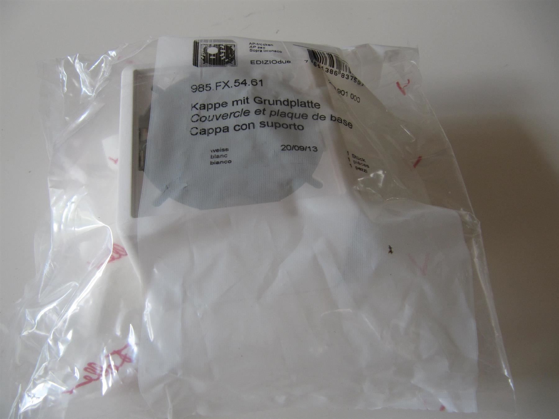 Feller Stecker: 2 x   FELLER   985.FX.54.61 – Neu (gemäss Beschreibung) aus Basel von Ruben2210
