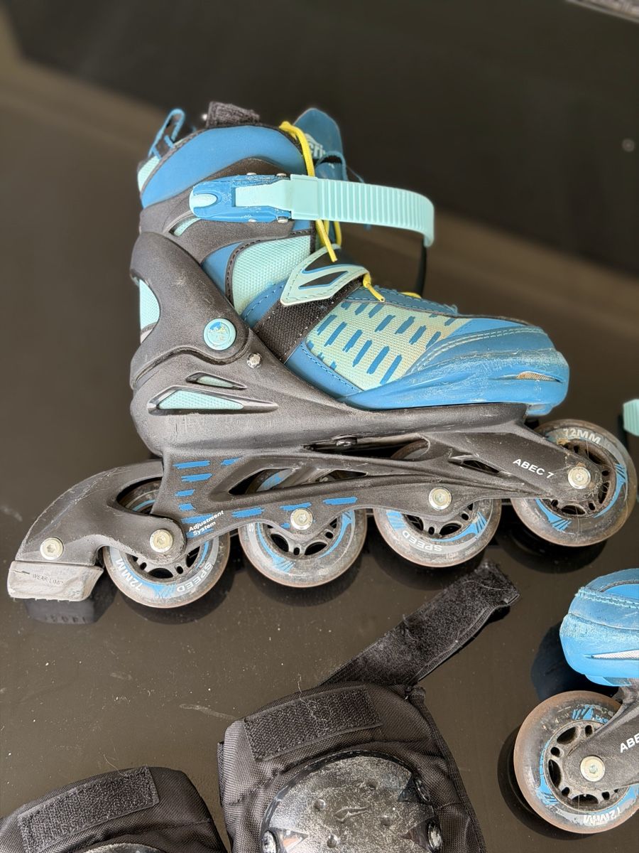 Inline-Skating & Rollschuhe: Inlineskates Jugend mit Protektoren – Gebraucht aus Zürich von Gadgets2020 5