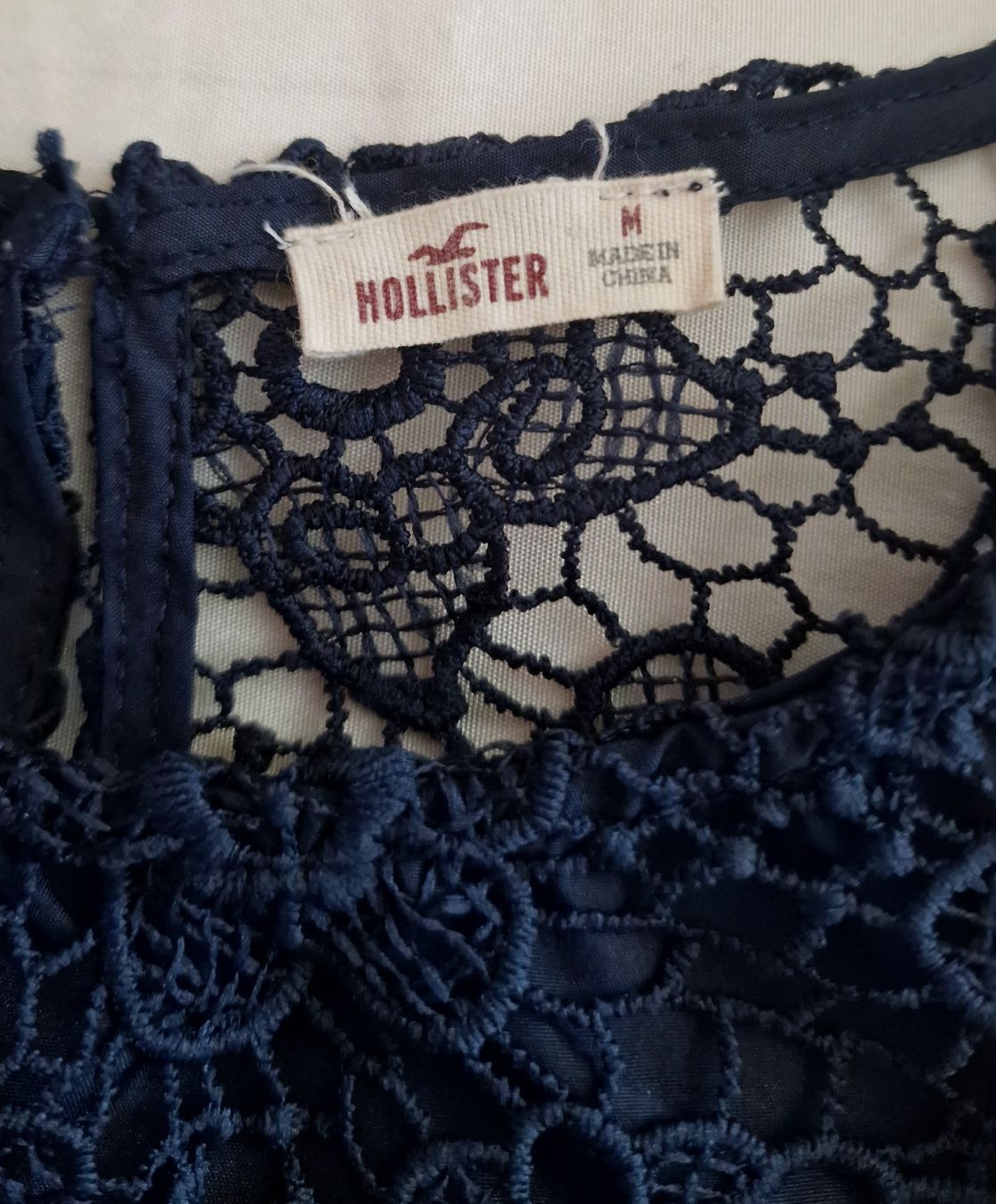 Top: Top pizzo blu taglia M – Usato da Volketswil venduto da agc_th5j 2