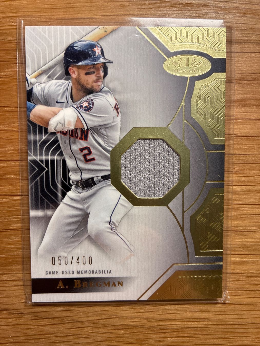 Topps Sammelbilder & Trading cards: Topps Tier One Alex Bregman Houston Astros Patch /400 – Gebraucht aus Wangenried von Garagara