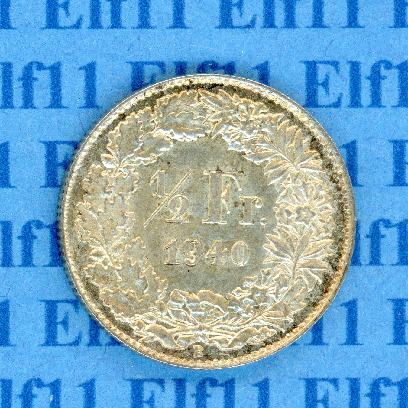 Tutti le monete: CHF___0.50 1940 -stgl 50 Rappen – Nuovo (secondo la descrizione) da Widnau venduto da Elf11