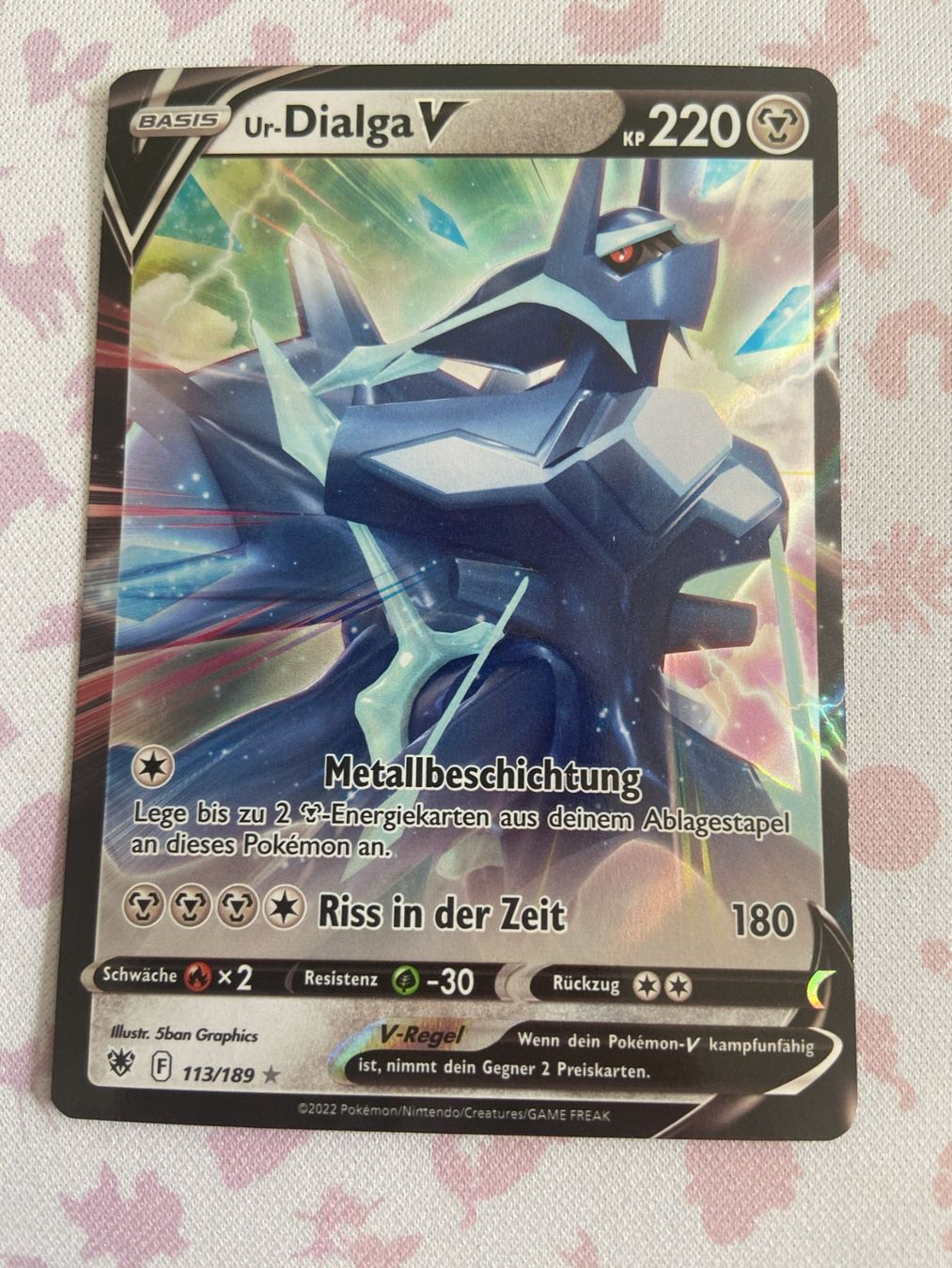 Cartoline: Ur-Dialga V 113/189 Astralglanz – Usato da Reinach venduto da Sobek96