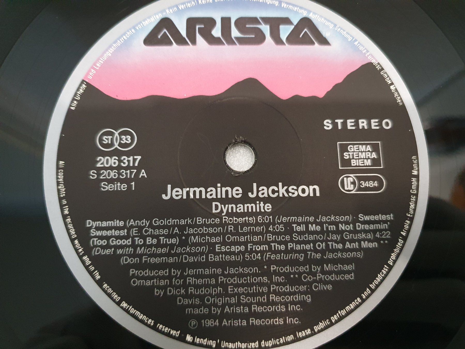 Dischi in vinile: Jermaine Jackson – Dynamite – Usato da Uster venduto da Vinyl-Leidenschaft 3