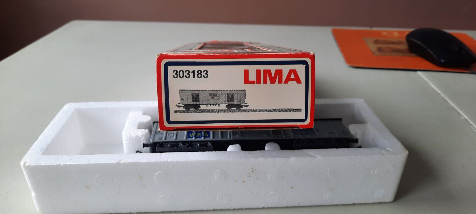 Lima Modellini di ferrovie: Lima 303183 DB, Schwenkdachwagen "VARTA" – Usato da Amriswil venduto da fel_pyg2 3