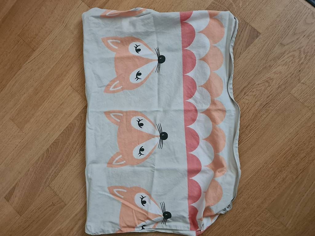 Biancheria da letto: 2er Set Bettwäsche Igel + Fuchs – Usato da Wigoltingen venduto da Chanti.89 3