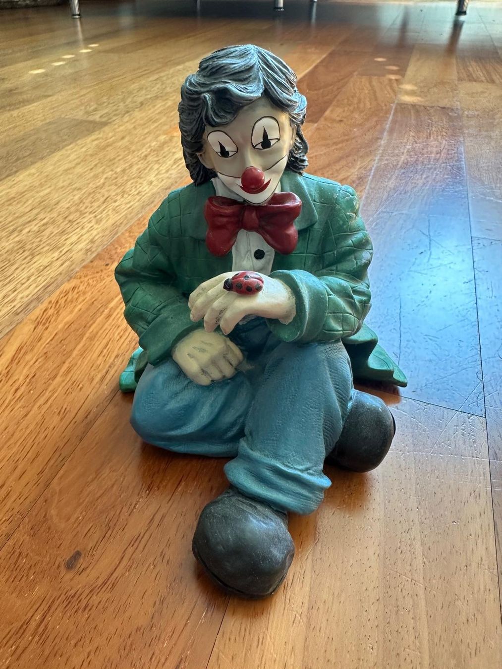 Statuette: Gilde Clown Figur mit Marienkäfer – Usato da Dübendorf venduto da Shineforyou 1
