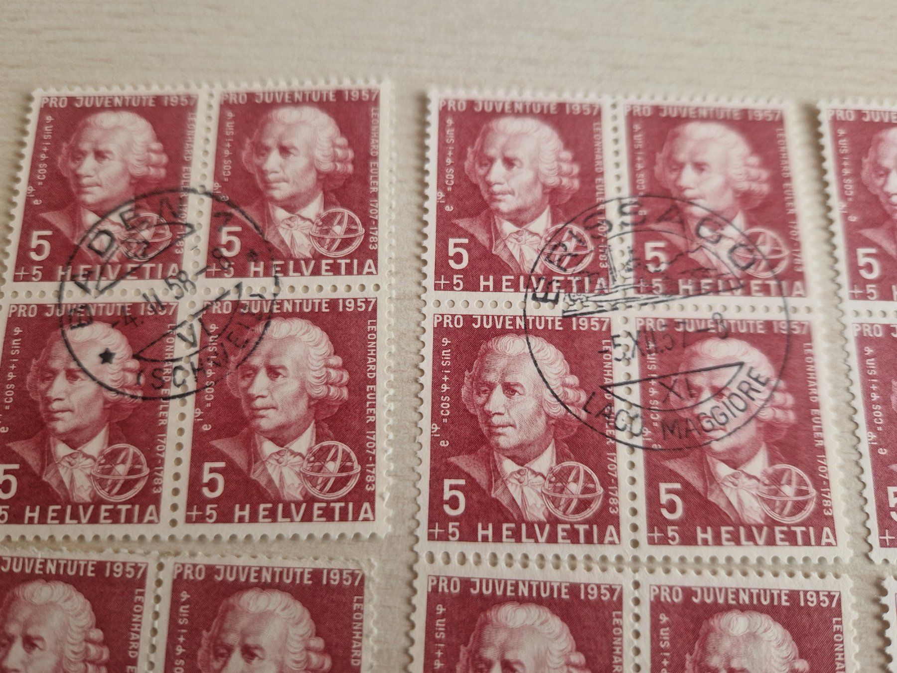Tutti i francobolli: PJ 4er Blöcke 1957 ab 1.- – Usato da Burgdorf venduto da Glossy01 1