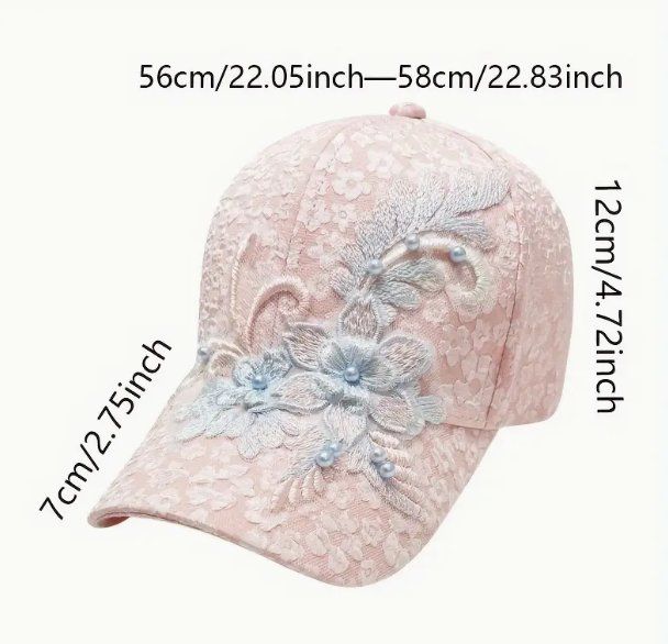 Copricapi, berretti & cappellini: NEUES Base Cap mit Perlen weiss - 225302 – Nuovo (secondo la descrizione) da Küssnacht am Rigi venduto da Pidu5 2