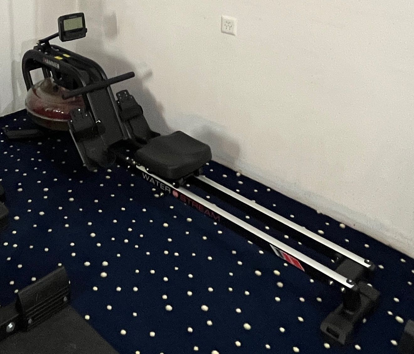 Hometrainer: Rudergerät Wasser HAMMER – Gebraucht aus Brig von hornetmarc