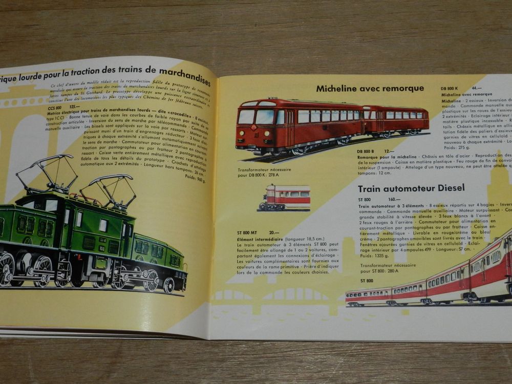 Märklin - 4 catalogi 1956, 1957, 1958 en 1959