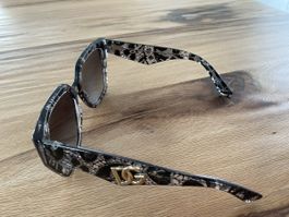 D&G Damen Sonnenbrillen Schwarz