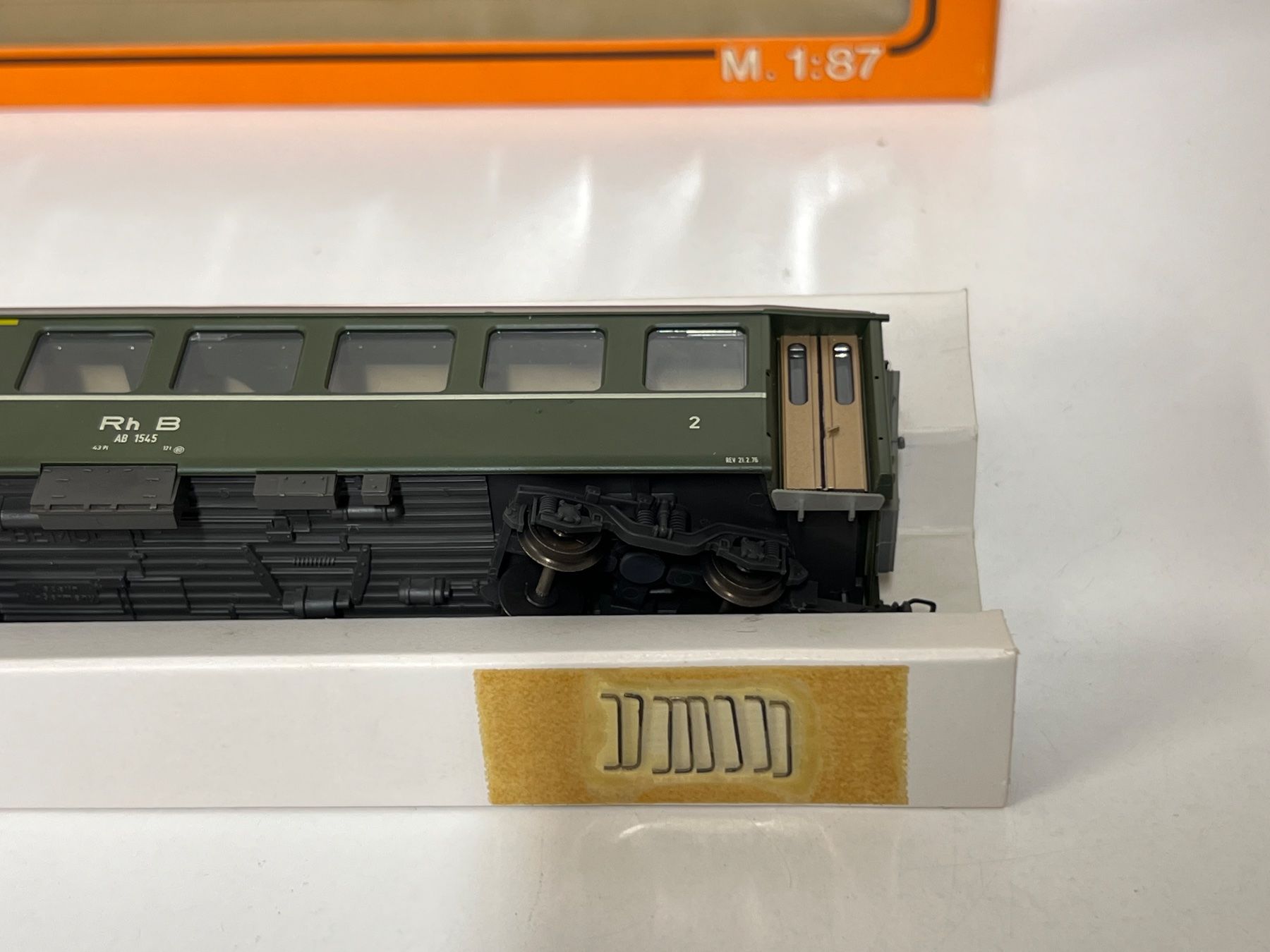 Bemo Modelleisenbahnen: Bemo AB 1545 RhB H0m – Gebraucht aus Neuenhof von ludovicco 7