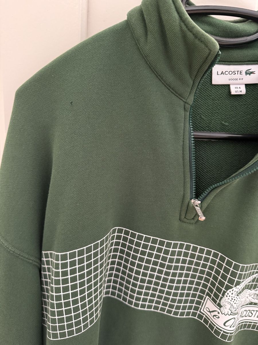 Lacoste Maglioni & Felpe: Lacoste Pullover Grösse M Herren Grün – Usato da Bern venduto da Tottigoal1 3