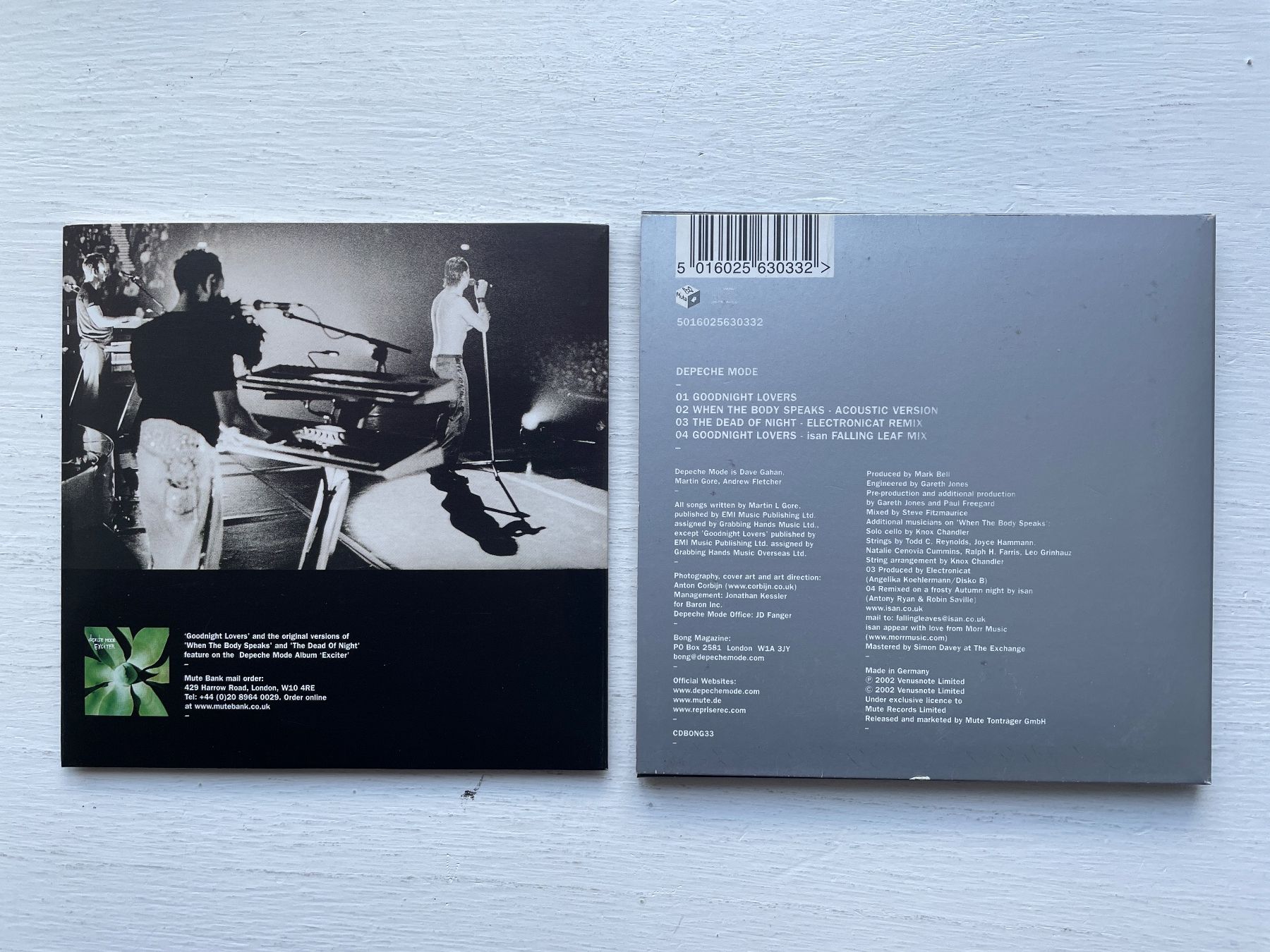 CDs: Depeche Mode - Goodnight Lovers - Maxi-CD, 2002 – D'occasion à Zürich par Andy_t71 1
