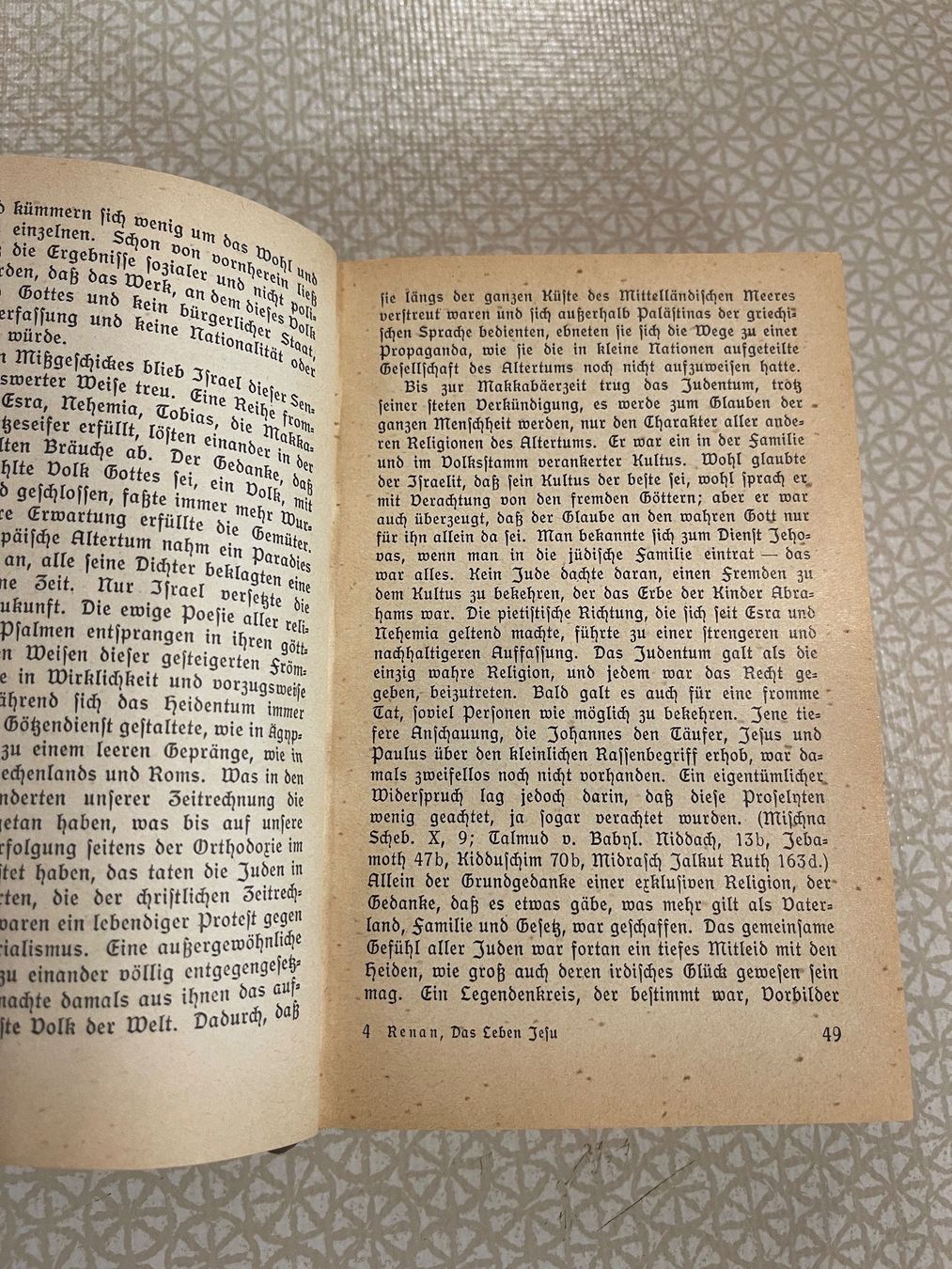 Libri: Buch - Das Leben Jesu von Ernest Renan – Usato da Urnäsch venduto da pas_5r9c 2