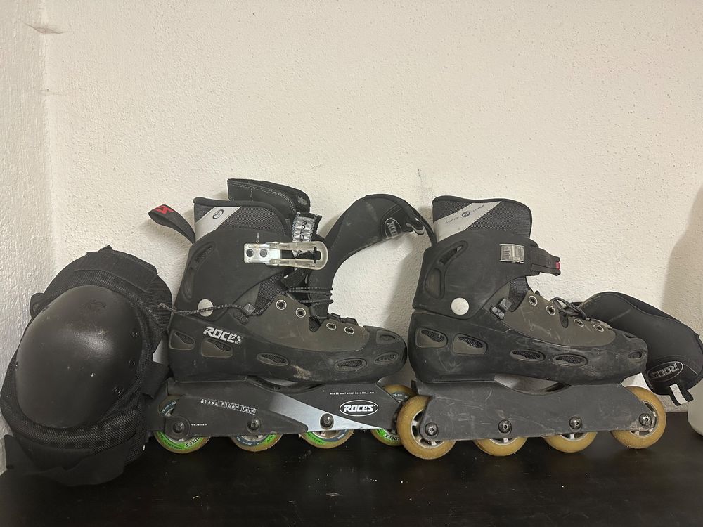 Roces Inline Skates Gr. 38 inkl. K2 Schoner (Gebraucht) in Zürich für ...