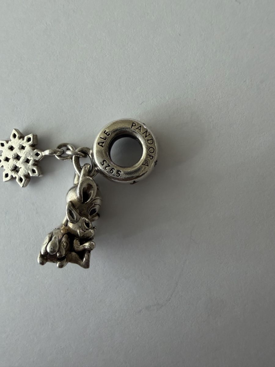 Pandora Anhänger: Pandora Disney Bambi & Klopfer Dangle Charm – Gebraucht aus Aadorf von mel_5b9w 5