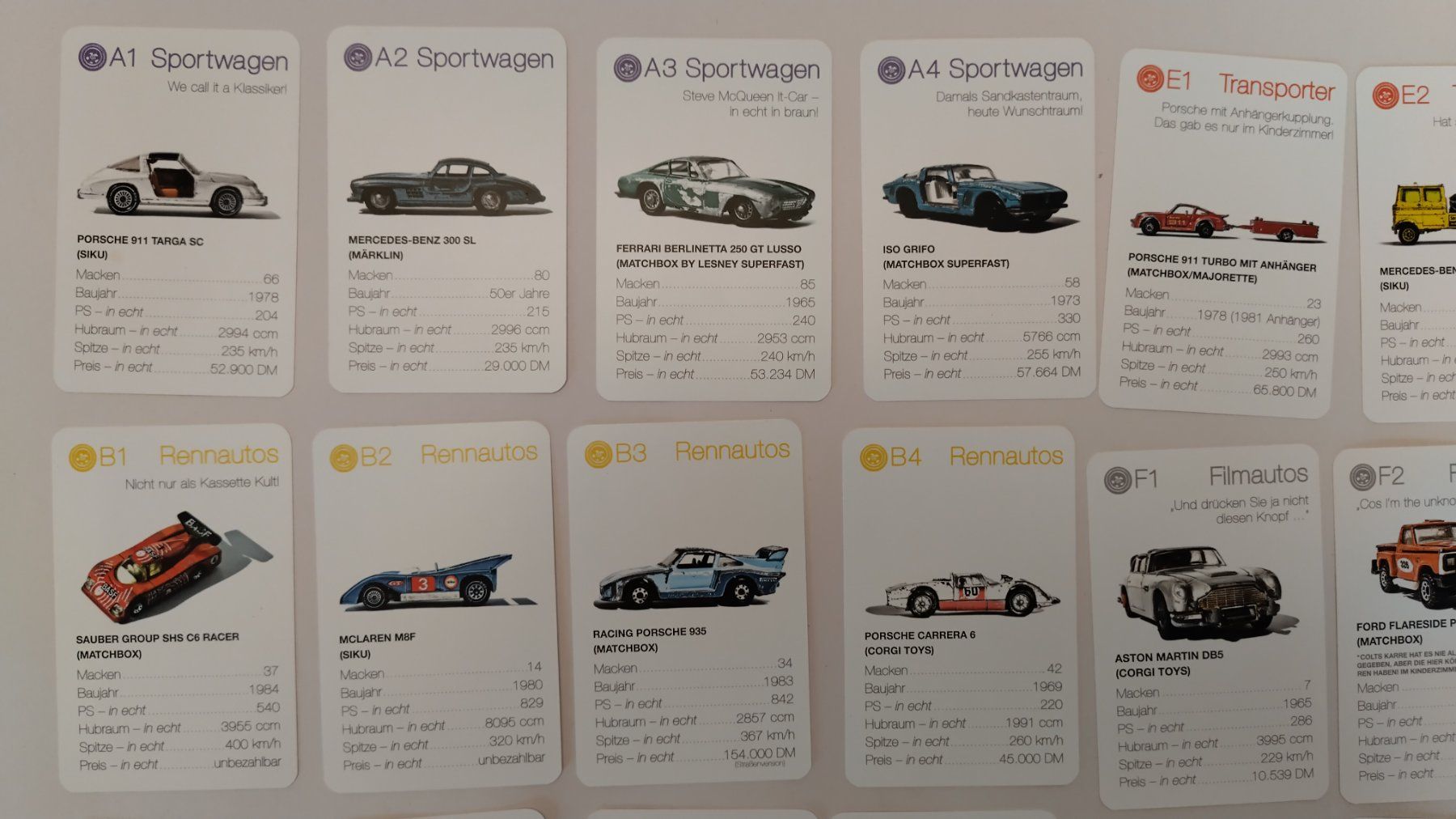 Spiele: Auto Quartett - Kinderzimmerhelden / Mit Blechdose ab Fr. 8. – Gebraucht aus Bellach von JingleJerry 4
