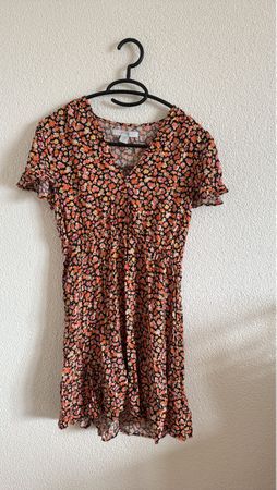 Sommerliches Blümchenkleid, Grösse 34