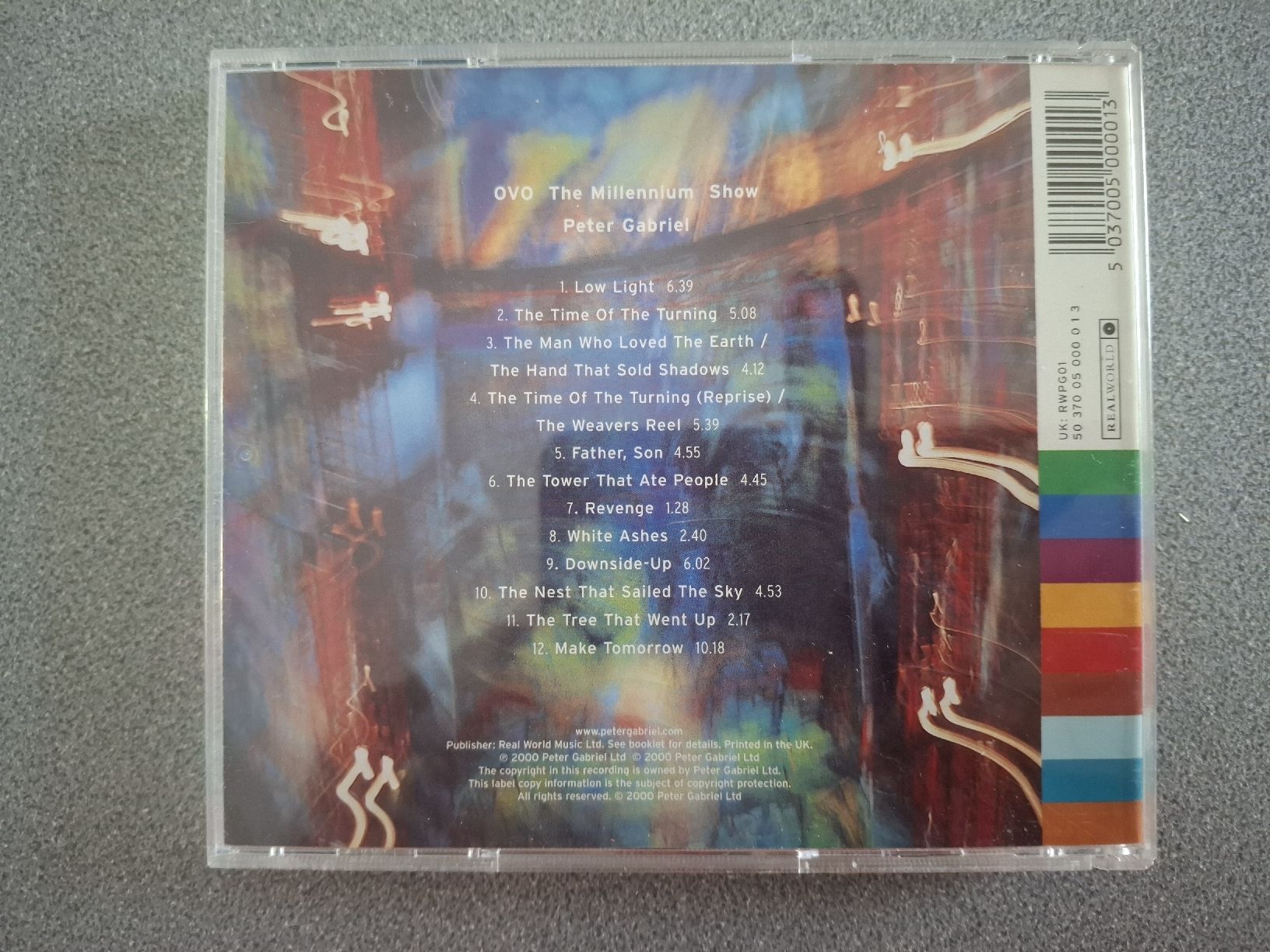 CDs: Peter Gabriel, Ovo The Millenium Show, CD 2000 – D'occasion à Treyvaux par ber_8q8r 1
