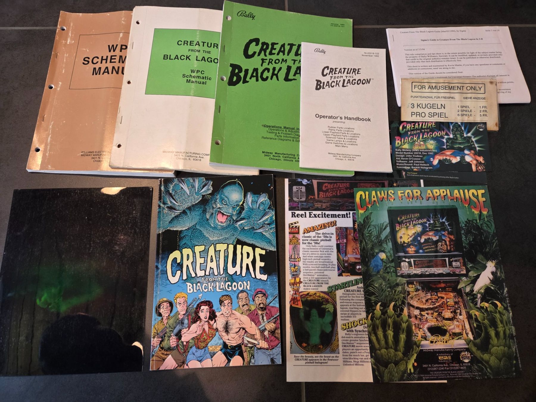 Williams Flipper: Flipperkasten Creature from the black Lagoon Cftbl – Usato da Ebnat-Kappel venduto da sim_7gzy 4