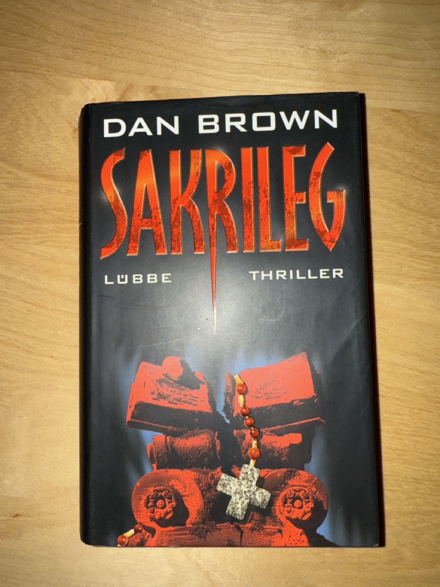 Bücher: Sakrileg, Dan Brown, Thriller – Gebraucht aus Zürich von Hugsy30