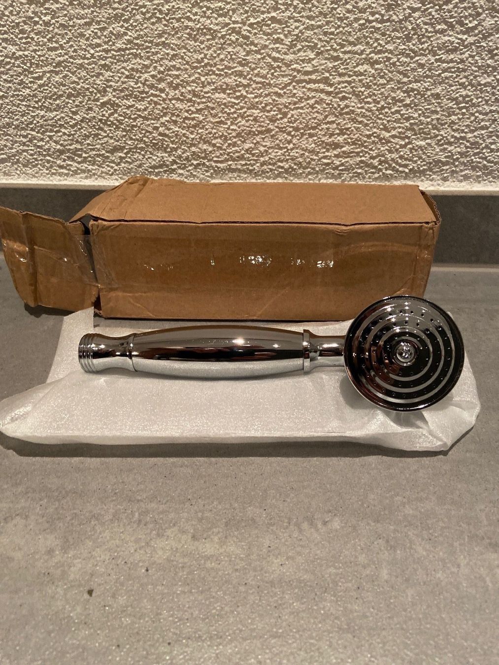 Soffioni doccia: Duschbrause verchromt Design 1/2" NEU! – Nuovo e nell'imballaggio originale da Seon venduto da Aaargauer01 2