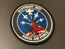 Badge: Scotnight 2017 - Swiss Air Force (Nachtflugkampagne)