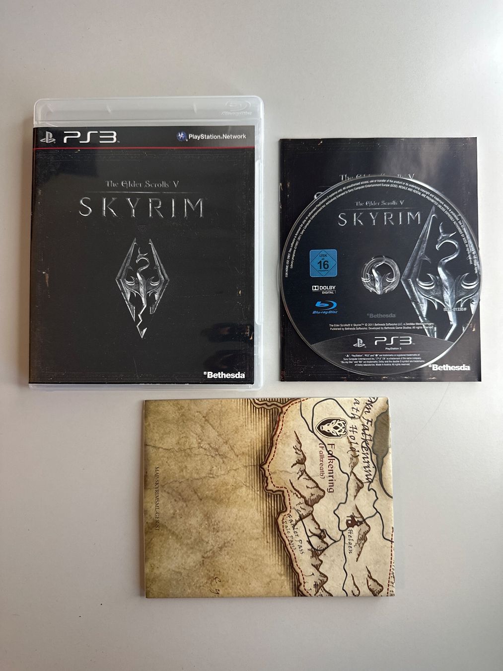Sony Giochi: Skyrim mit Map - PS3 – Usato da St.gallen venduto da taduz