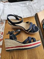 Tom Tailor Wedge Sandals Blue Red Size 38