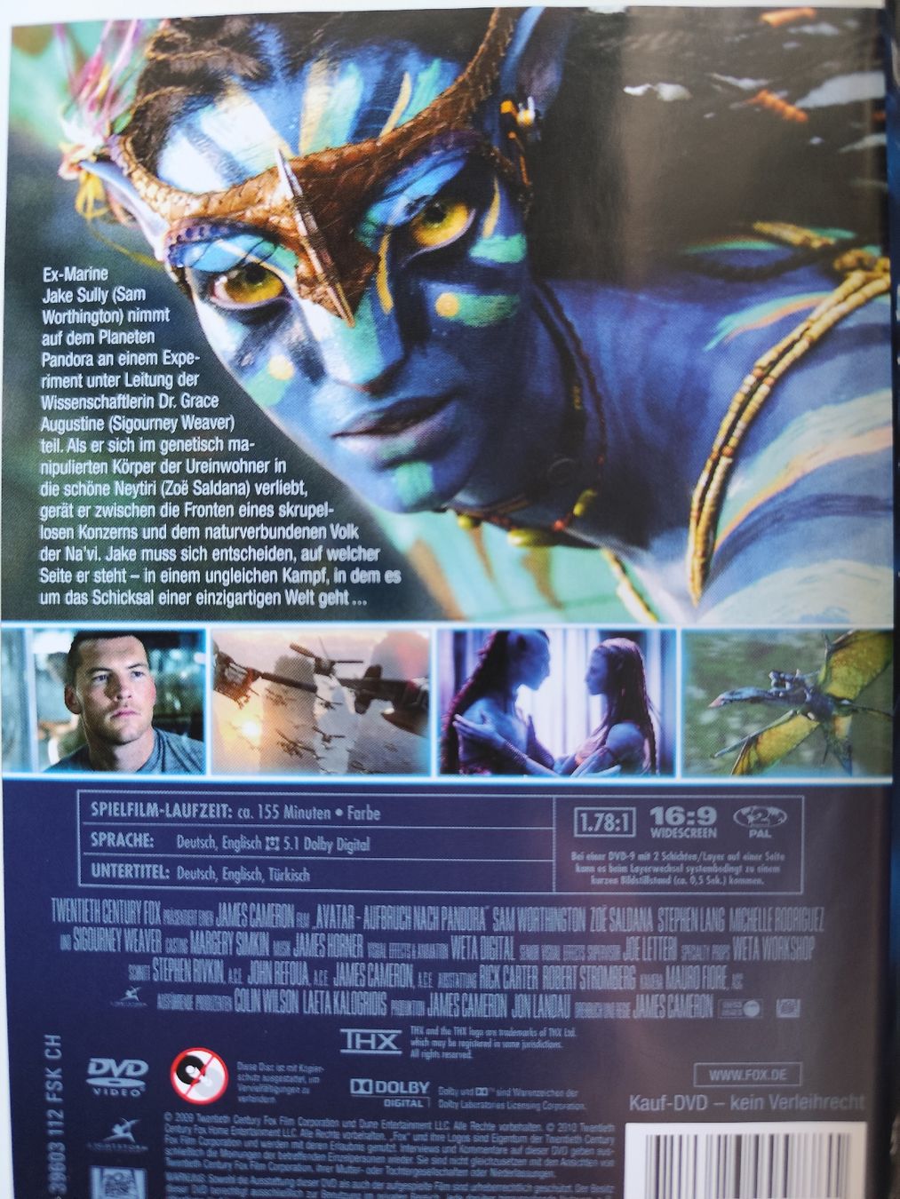 Tutti i DVDs:   AVATAR  Aufbruch nach Pandora – Usato da Basel venduto da Alacant 1
