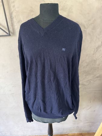 Pull Pedro del Hierro marine laine & cachemire, taille M